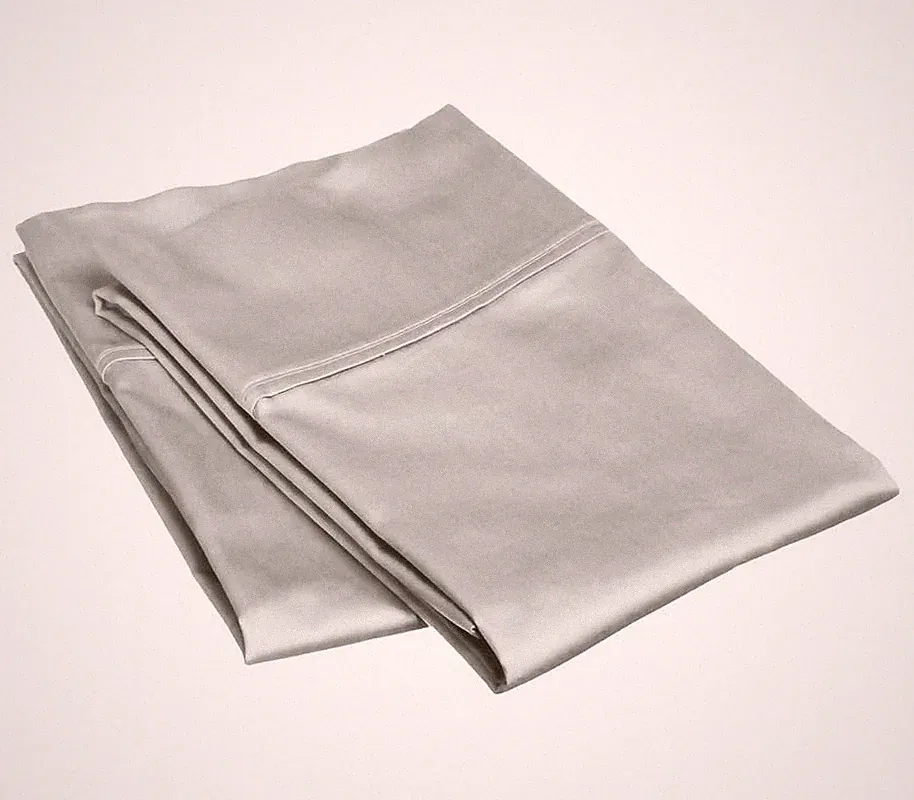 100% Pima Cotton Pillowcases – 800 Thread Count, Ultra Soft & Cooling, King/S...