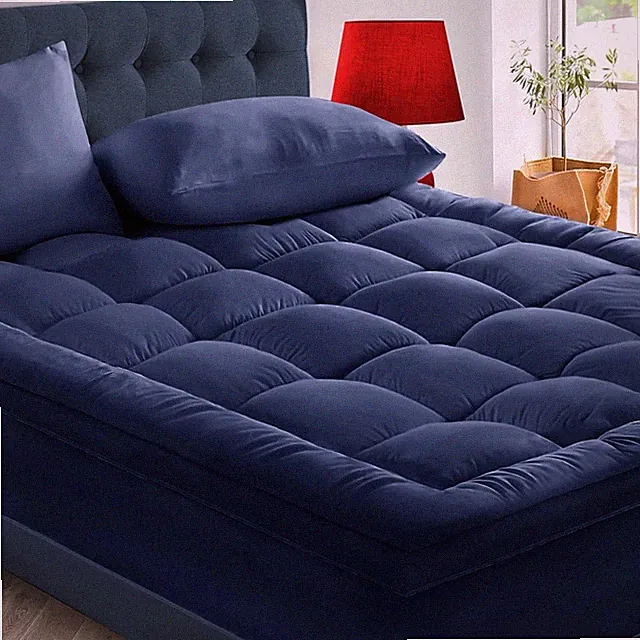 CYMULA Full Size Mattress Topper - Extra Thick Cooling Mattress Pad Cover for Ba