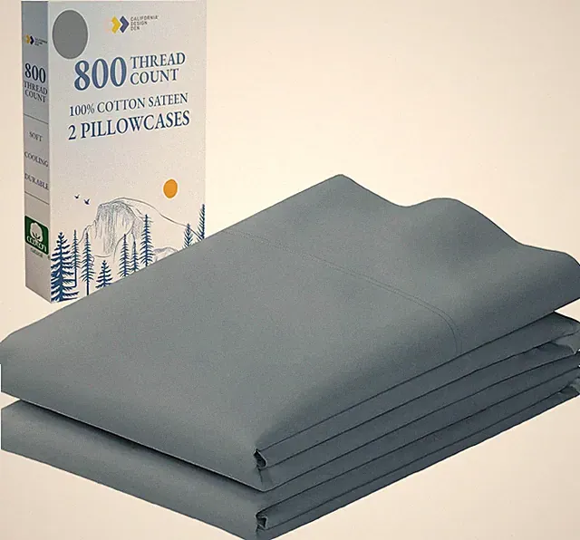 Heirloom Soft, Smooth & Thick Certified 800 Thread Count 100% Cotton Sateen Is S