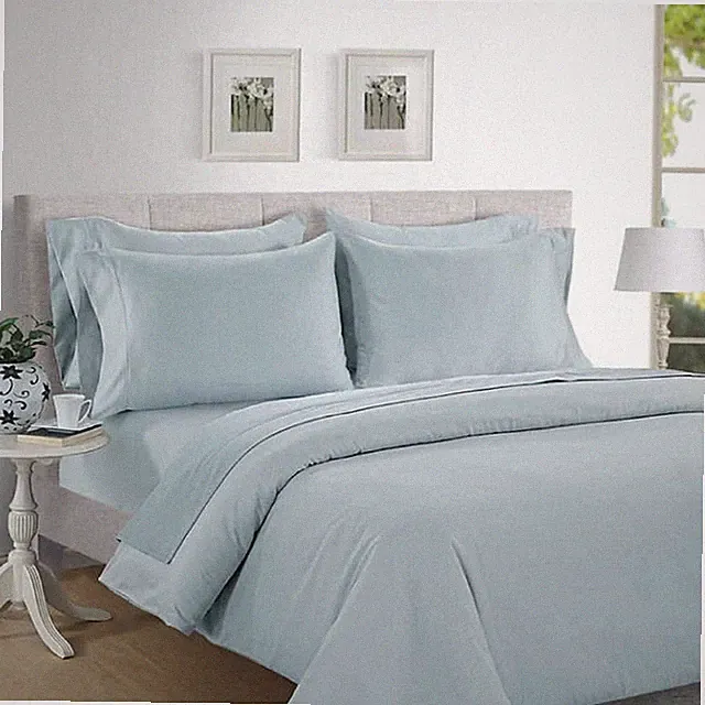 Hotel Signature 800 Thread Count Cotton 6-Piece Sheet Set King Blue