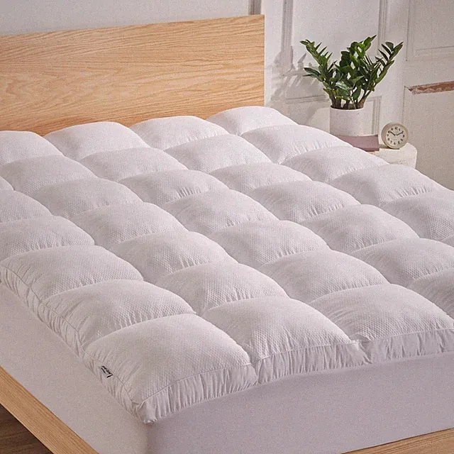 King Mattress Topper Washable, Deep Pocket Mattress Pad, Thick Fitted Mattres...